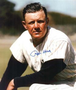 AUTOGRAPHED RALPH HOUK 8X10 New York Yankees Photo