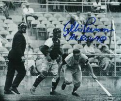 AUTOGRAPHED ALBIE PEARSON 8x10 Washington Senators Photo