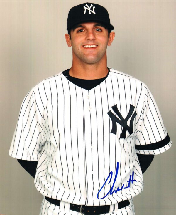 AUTOGRAPHED CHASE WRIGHT 8X10  New York Yankees Photo