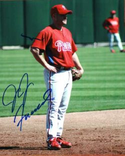 AUTOGRAPHED JJ FURMANIAK 8x10 Philadelphia Phillies Photo