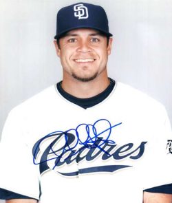 AUTOGRAPHED MARK LAFOREST  SD Padres photo