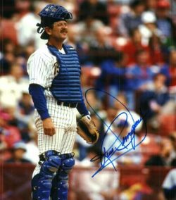 AUTOGRAPHED RICK DEMPSEY photo  Milwaukee Brewers
