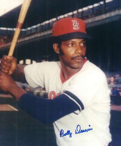 AUTOGRAPHED BOBBY DARWIN  Boston Red Sox photo