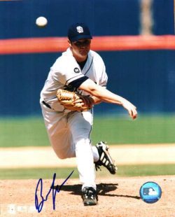 AUTOGRAPHED BRIAN LAWRENCE SD Padres photo