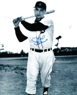 AUTOGRAPHED 8x10 photo GAIL HARRIS Detroit Tigers