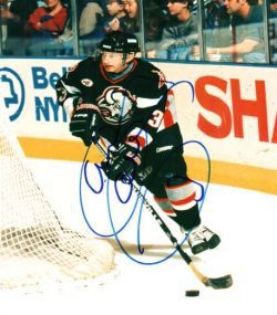 Autographed GARY GALLEY Buffalo Sabres Photo