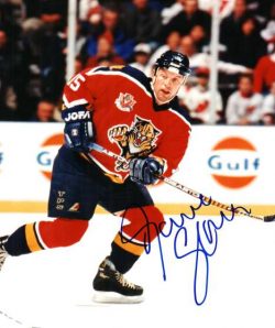 Autographed DAVE GAGNER 8X10 Florida Panthers Photo