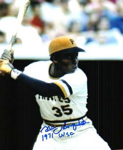 AUTOGRAPHED  photo MANNY SANGUILLEN - Pittsburgh Pirates