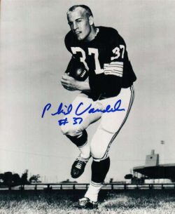 Autographed PHIL VANDERSEA 8X10 Green Bay Packers Photo