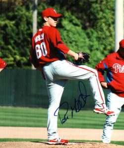 AUTOGRAPHED PAT MISCH photo  Philadelphia Phillies