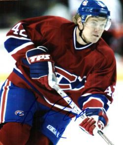 Autographed ALEXANDER PEREZHOGIN 8X10 Montreal Canadiens Photo