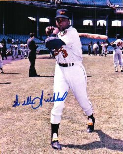 AUTOGRAPHED WILLIE KIRKLAND photo  Baltimore Orioles