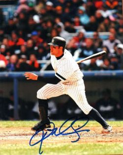 AUTOGRAPHED  photo Doug Mientkiewicz  New York Yankees