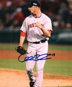 AUTOGRAPHED ALAN EMBREE Boston Red Sox photo