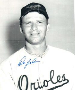 AUTOGRAPHED DON JOHNSON photo  Baltimore Orioles