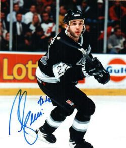 Autographed IAN LAPERRIERE Los Angeles Kings Photo