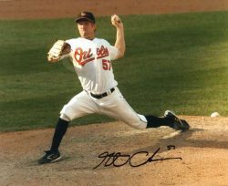 AUTOGRAPHED photo GARRETT OLSON Baltimore Orioles