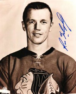 Autographed RON MURPHY Photo Chicago  Blackhawks