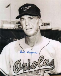 AUTOGRAPHED BOB KUZAVA photo  Baltimore Orioles