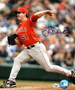 AUTOGRAPHED JOE SAUNDERS 8X10  photo Angels
