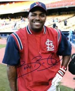 AUTOGRAPHED BOBBY BONILLA 8x10 St. Louis Cardinals photo