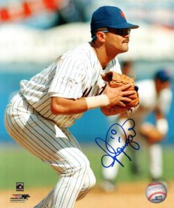 AUTOGRAPHED ALVARO ESPINOZA New York Mets photo