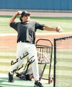 AUTOGRAPHED photo MARK SALAS Chicago White Sox