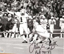AUTOGRAPHED JOHN SMITH New England Patriots photo