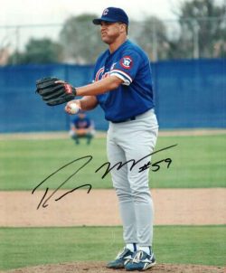 AUTOGRAPHED RODNEY MYERS Chicago Cubs Photo