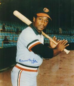 AUTOGRAPHED RICH COGGINS photo Baltimore Orioles
