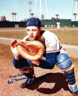 AUTOGRAPHED CAL NEEMAN 8X10 Chicago Cubs Photo