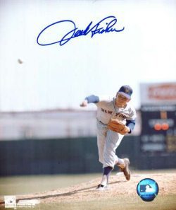 AUTOGRAPHED JACK FISHER New York Mets photo