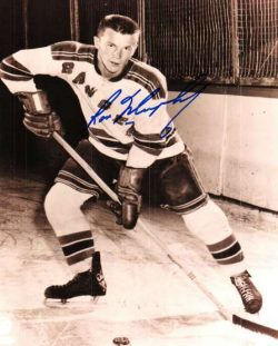Autographed RON MURPHY 8x10 New York Rangers Photo