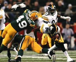 Autographed ROBERT FRANCOIS 8X10 Green Bay Packers Photo