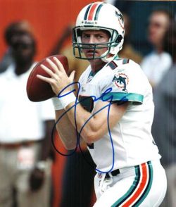 Autographed JASON GARRETT 8X10 Miami Dolphins photo