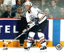 Autographed JASON SMITH EDMONTON OILERS Photo