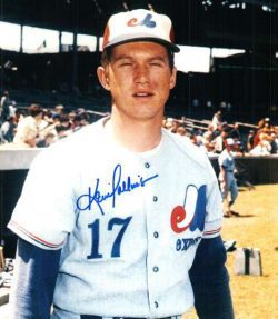 AUTOGRAPHED KEVIN COLLINS 8x10 Montreal Expos Photo