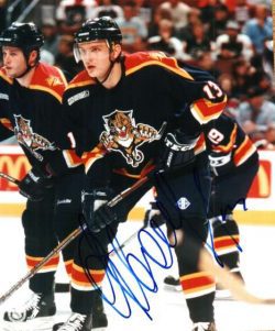 Autographed OLEG KVASHA Florida Panthers Photo