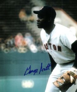 AUTOGRAPHED GEORGE SCOTT 8X10 Boston Red Sox photo