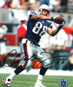 AUTOGRAPHED CHRISTIAN FAURIA New England Patriots photo