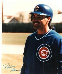 AUTOGRAPHED RAFAEL PALMEIRO Chicago Cubs Photo