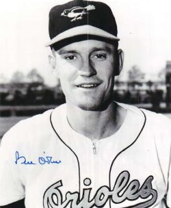 AUTOGRAPHED BILLY ODELL photo Baltimore Orioles