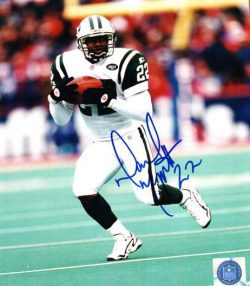 Autographed DAVID MEGGETT New York Jets photo