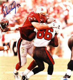 Autographed JIM SCHWANTZ  photo - San Francisco 49'ers