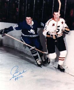 Autographed PETE STEMKOWSKI  Maple Leafs  photo