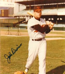 AUTOGRAPHED JOHNNY ORSINO photo  Baltimore Orioles