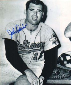 AUTOGRAPHED JOHNNY ORSINO photo  Baltimore Orioles