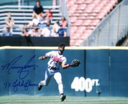 AUTOGRAPHED MARQUIS GRISSOM 8x10 Atlanta Braves photo