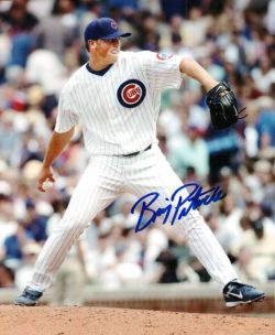 AUTOGRAPHED BEN PETRICK Chicago Cubs Photo