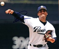 AUTOGRAPHED CHAN HO PARK 8x10 San Diego Padres photo